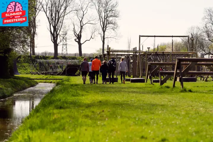 Afbeelding tijdens SP Clinic Survivalrun door Gijs V.G.